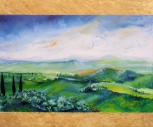 Colline toscane: Primavera