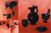 Vasi etruschi,2  (cm. 35x22) - 2002