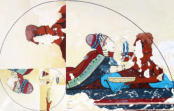 -	Insieme al banchetto (cm. 100x62) - 2003